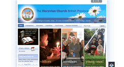 Desktop Screenshot of moravian.org.uk