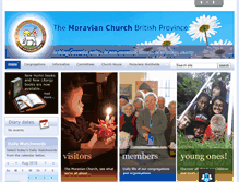 Tablet Screenshot of moravian.org.uk